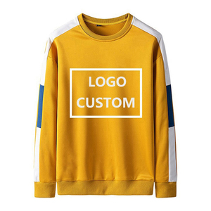 Unisex Crew Neck Pullover <b>Sweater</b> Print Knitted <b>Fleece</b> Regular Fit Casual Winter Wear Long Sleeve 100% Cotton Breathable - Product Image 4