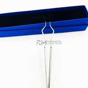 Pince à épiler pointue en acier inoxydable de haute qualité RMI pour extensions de cils - Product Image 5