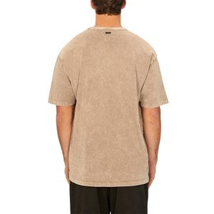 Ensemble court d'été décontracté pour homme, couleur unie, respirant, confortable, séchage rapide, haute qualité, col en V, logo personnalisé, 100% coton - Product Image 4