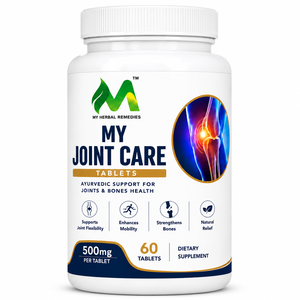 Tabletas de Extracto Herbal para el Cuidado de las Articulaciones MY HERBALS, 500 mg, Fórmula Ayurvédica, Apoyo para la Movilidad y Flexibilidad, Bienestar Diario - Product Image 1