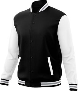 Chaquetas de Béisbol Varsity de Invierno Bordadas Personalizadas Altr Brothers al por Mayor, de Alta Calidad, Ecológicas, Transpirables y Resistentes al Viento, de Lana - Product Image 2