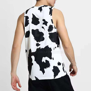 Débardeur Homme Tendance Course à Pied 100% Coton Respirant Tricoté Léger Séchage Rapide Coupe Confortable Tenue Décontractée Été - Product Image 6