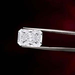 Diamant de laboratoire de 1,00 à 3,00 carats, taille radiant, couleur F, certifié IGI, pierre précieuse synthétique en vrac pour la création de bijoux fins - Product Image 2