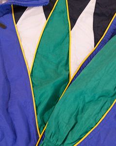 เสื้อแจ็คเก็ตกันลมโพลีเอสเตอร์สีวินเทจ 100% แบบคอตั้ง ซิปหน้า น้ำหนักเบา สำหรับผู้ชาย - Product Image 4