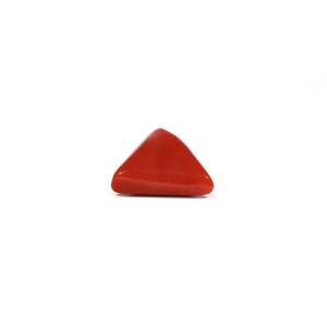 Handcrafted 6.45 Carat Red Coral Loose Gemstone for Fine Jewelry - Product Image 3