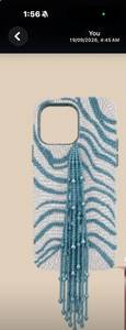 Étui de téléphone résistant à l'eau avec broderie perlée motif citron pour téléphones, mode estivale - Product Image 2
