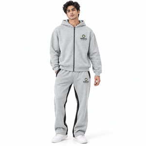Conjunto de Ropa Deportiva de Dos Piezas: Sudadera con Hombros Caídos y Pantalones Holgados, Estilo Urbano, para Invierno, Casual, Gimnasio y Entrenamiento - Product Image 3