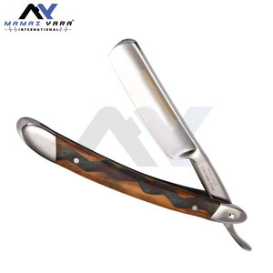 Premium Handcrafted Stainless Steel Metal Alloy Handle <b>Swing</b> Lock <b>Single</b> Blade Straight Razor Men Barber Approved Ultra Close - Product Image 2