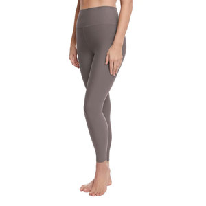 Leggings Deportivos Sin Costuras de Alta Calidad para Mujer, Color Sólido, Spandex y Nailon, Estilo Casual, Ropa de Gimnasio y Leggings Deportivos para Mujer - Product Image 3