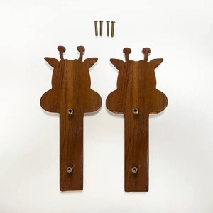 Poignée de meuble en forme de girafe mignonne pour enfants, poignée de porte, bouton de tiroir, poignée de commode multicolore - Product Image 4