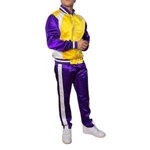 Conjunto Deportivo Unisex Cortavientos de Poliéster/Algodón de Alta Calidad con Chaqueta de Correr con Cremallera, Resistente al Viento, de Secado Rápido, Informal para Invierno - Product Image 2