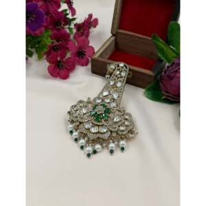 Indian Ethnic Brass Artificial Jewellery-Tanirika Victorian Kalangi Casual Style - Product Image 4