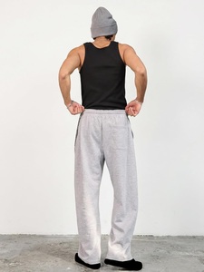 Pantalones Casuales Ligeros de Algodón/Poliéster Antiarrugas de Primera Calidad Personalizables con Cordón para Hombre y Mujer - Product Image 6