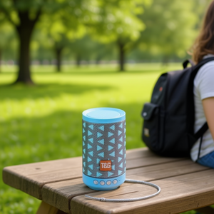 T&G Portable Bluetooth Speaker <b>Mini</b> Wireless Stereo Sound With <b>Mic</b> For Outdoor Use - Product Image 2