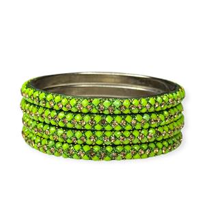 Bracelets tendance en métal vert perle, élégants pour mariages et soirées, prix de gros premium, vente chaude - Product Image 1