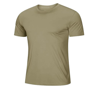 T-shirt de compression athlétique pour hommes, Rash Guard, séchage rapide, vêtements de sport pour la course et le fitness, OEM - Product Image 4