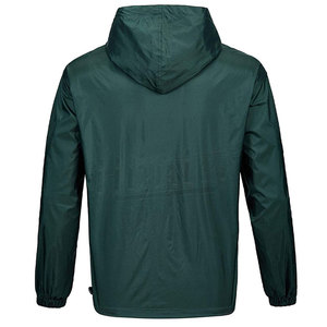 New Design Hooded Canvas Rain <b>Jacket</b> Windbreaker High Quality <b>Men's</b> Winter Sports <b>Jacket</b> Front Logo - Product Image 2