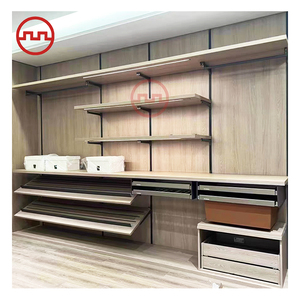 Guardaroba personalizzabile della <span class=keywords><strong>camera</strong></span> da letto principale del guardaroba della casa del gabinetto di lusso di legno moderno professionale - Product Image 1