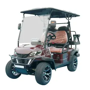 Marken-Golf-Kutscher mit hoher Qualität, von der amerikanischen Behörde zugelassen, 4-Sitzer-Elektro-Golfwagen