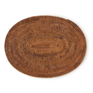 Meilleur prix Diverses couleurs Sets de table en rotin Sous-verres Nouvelle arrivée Tendance Plaques de chargeur en rotin Style Boho Napperon en osier fait à la main - Product Image 3