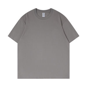 เสื้อยืดคอตตอนหนาพิเศษ 280GSM แบบสั่งทำพิเศษ คอสูงทรงใหญ่พิเศษ ทรงหลวม ไหล่ตก สีดำ - Product Image 2