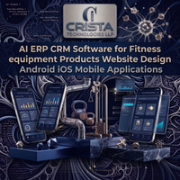 Software de IA para ERP y CRM para productos de equipos de fitness, diseño de sitios web, aplicaciones móviles para Android e iOS, WordPress, Shopify, comercio electrónico con IA