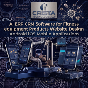 ซอฟต์แวร์ AI ERP CRM สำหรับเว็บไซต์ออกแบบผลิตภัณฑ์อุปกรณ์ฟิตเนส แอปพลิเคชันมือถือ Android iOS  ด้วยระบบ WordPress Shopify สำหรับอีคอมเมิร์ซ AI - Product Image 1