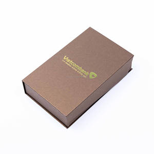 กล่องของขวัญกระดาษศิลปะสุดหรูพร้อมกล่องกระดาษพรีเมี่ยมบุฟองน้ำสำหรับนำเสนอของขวัญที่หรูหราบรรจุภัณฑ์ที่หรูหราและทนทาน - Product Image 1