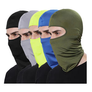 Pasamontañas de Seda y Poliéster Personalizado para Hombre y Mujer, Transpirable, con una Abertura, para Ciclismo, Deportes, Esquí - Product Image 3