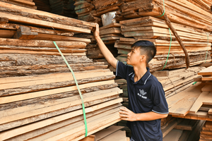 Elegant Fishbone Oak <b>Engineered</b> <b>Flooring</b> Chevron Style UV Oil Coating vietnam factory - Product Image 4