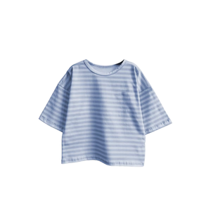 T-shirt en coton Pima pour enfants, grande taille, manches longues, décontracté, respirant, de haute qualité, vente en gros, uni, garçon, enfant, imprimé sur mesure - Product Image 1