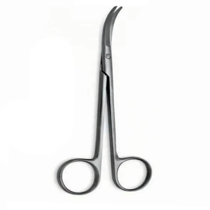 Ciseaux à cartilage supérieur latéral Fomon de qualité supérieure, réutilisables en acier inoxydable – Instrument courbé pour rhinoplastie et reconstruction nasale - Product Image 1