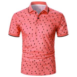 เสื้อโปโลผู้ชายคุณภาพสูงสั่งทำขายส่งจำนวนมาก แบบลำลอง พิมพ์ลาย คอเสื้อตัดกัน ลายทาง สำหรับเล่นเทนนิส กอล์ฟ และกีฬาต่างๆ ปี 2026 - Product Image 1