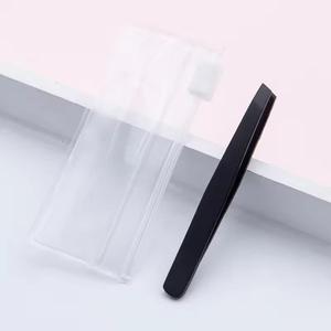 Pinzas para Pestañas Morje Surgical MS-ET-0007 con Logotipo Personalizado, Acero Inoxidable, Punta Suave de Precisión de 10 mm, Agarre Perfecto, Negro, Dorado, Rosa - Product Image 4