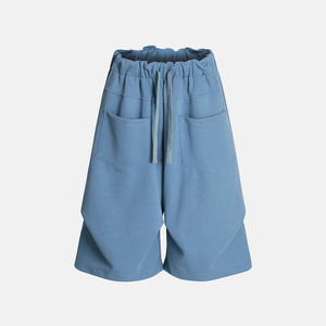 Men's High Waist Cotton Shorts Cozy Fabric Relaxed Fit with Pockets Adjustable Drawstring <b>Athletic</b> & Lounge Shorts - Product Image 4