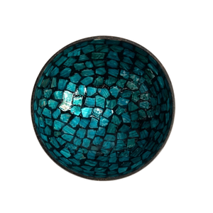 <b>Coconut</b> <b>shell</b> bowl with carved decorative motif eco conscious material sleek polished surface for kitchens - Product Image 2