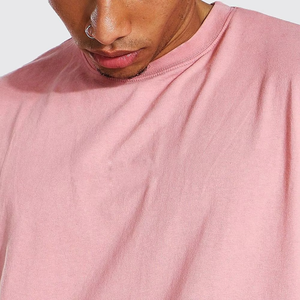 Ensemble T-shirt et short décontracté pour homme en tissu éponge respirant, séchage rapide, manches courtes, coupe oversize, 100 % coton, idéal pour la gym - Collection été OEM - Product Image 6
