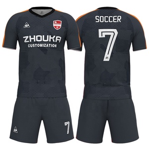 Nueva temporada Camiseta de fútbol de secado rápido Hombres Uniforme de fútbol Camiseta de fútbol de sublimación de alta calidad - Product Image 3