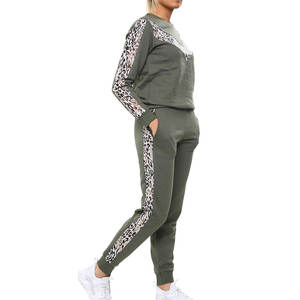 Colección de Invierno: Conjuntos Deportivos Unisex para Mujer, Casuales, de Lona Sólida, Manga Larga, Cálidos, Tallas Grandes, con Logotipo Personalizado, Transpirables, de 2 Piezas con Pantalones Cortos - Product Image 4