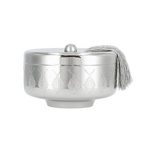 Casserole ronde en acier inoxydable avec couvercle poli, design minimaliste durable, compatible avec tous les types de cuisinières, fabriquée à la main - Product Image 2