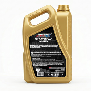 Huile moteur diesel Atlantic Top Fleet HDV entièrement synthétique à faible teneur en SAPS, longue durée, SAE 5W-30 / 5W-40 API CK-4 ACEA E6 E9 - Product Image 5