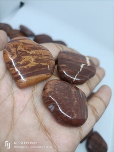 Mini Corazón de Jaspe Chocolate Natural, Piedra Preciosa Pulida, Cristal en Forma de Corazón, Pequeña Piedra Curativa, Venta al por Mayor - Product Image 2