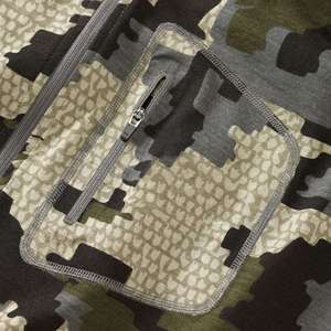 Men's Performance Hunting Camo <b>Base</b> <b>Layer</b> 1/4 Zip Pullover Moisture Wicking Thermal <b>Long</b> <b>Sleeve</b> Outdoor Breathable Tactical Top - Product Image 5