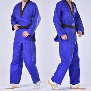 Uniformes de Taekwondo de Fabricante Profesional, 100% Algodón, Color Personalizado, Ropa de Competición para Artes Marciales Unisex para Adultos - Product Image 1