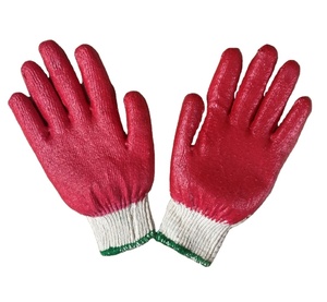 Gants de travail de sécurité anti-coupure en caoutchouc vietnamien avec semi-revêtement en latex pour le jardinage - Product Image 1