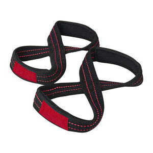Heavy Duty Non Slip Wrist Support Gym <b>Straps</b> Adjustable Padded Cotton Weight <b>Lifting</b> <b>Straps</b> <b>for</b> Weightlifting Powerlifting - Product Image 4