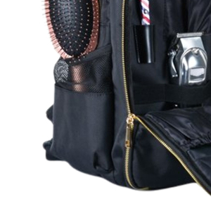 Portable Barber <b>Backpack</b> With Multiple Pockets For <b>Tools</b> And Accessories Black - Product Image 3