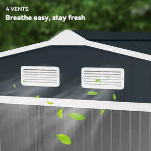 Casetta da Giardino per Esterni, Pratica Casetta Attrezzi per i Tuoi Oggetti Essenziali da Esterno - Product Image 4