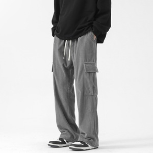 Nouveau pantalon en velours côtelé style couple, pantalon de travail ample à jambe droite, pantalon décontracté, pantalon de sport pour homme - Product Image 3