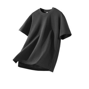 T-shirt de compression vintage de luxe de haute qualité 100% coton avec logo imprimé personnalisé, anti-UV et écologique, vêtements de sport pour hommes - Product Image 5